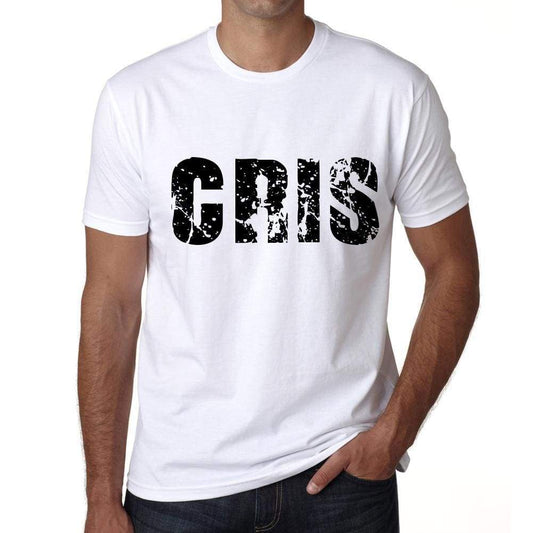 Mens Tee Shirt Vintage T Shirt Cris X-Small White 00560 - White / Xs - Casual