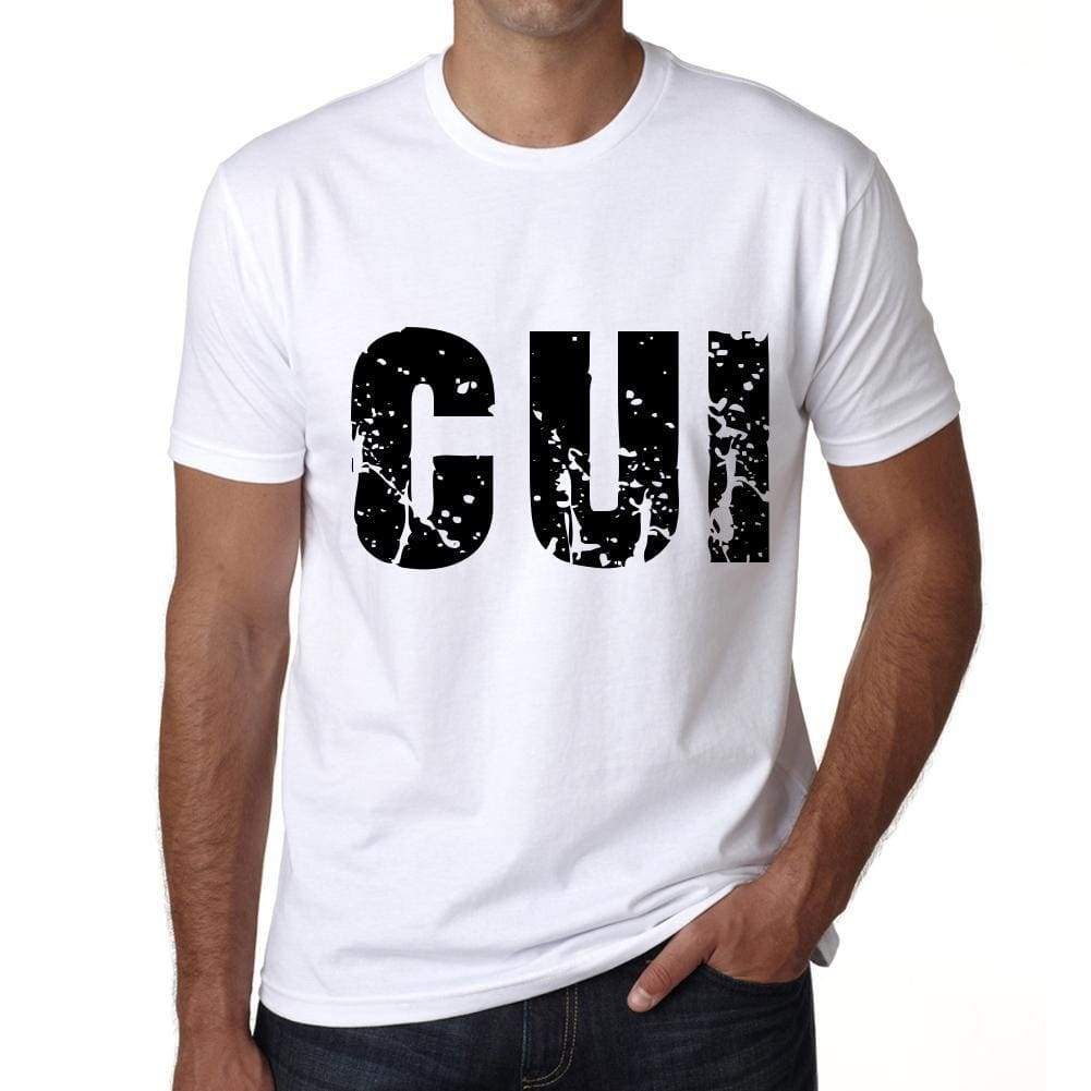 Mens Tee Shirt Vintage T Shirt Cui X-Small White 00559 - White / Xs - Casual