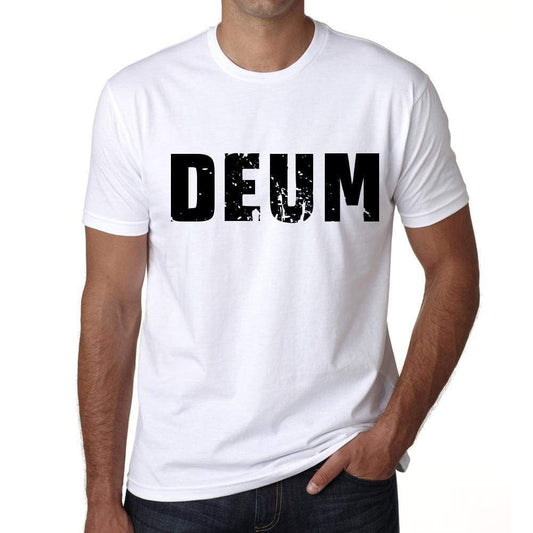 Mens Tee Shirt Vintage T Shirt Deum X-Small White 00560 - White / Xs - Casual