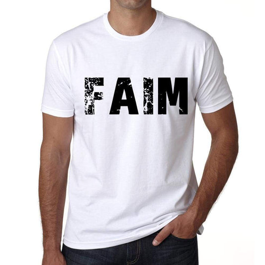 Mens Tee Shirt Vintage T Shirt Faim X-Small White 00560 - White / Xs - Casual