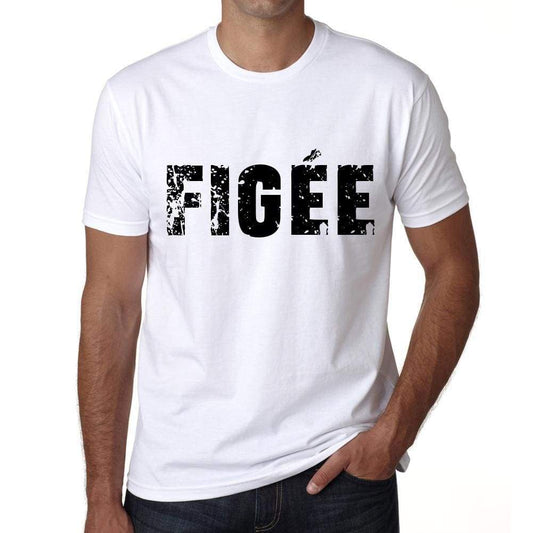 Mens Tee Shirt Vintage T Shirt Figée X-Small White 00561 - White / Xs - Casual