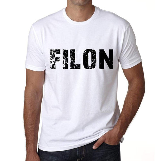 Mens Tee Shirt Vintage T Shirt Filon X-Small White 00561 - White / Xs - Casual