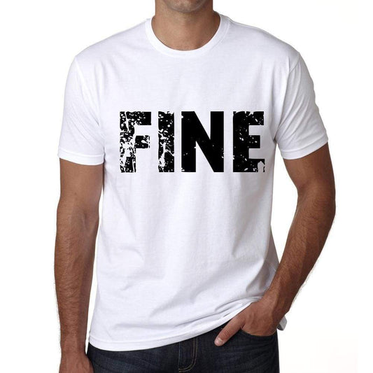 Mens Tee Shirt Vintage T Shirt Fine X-Small White 00560 - White / Xs - Casual