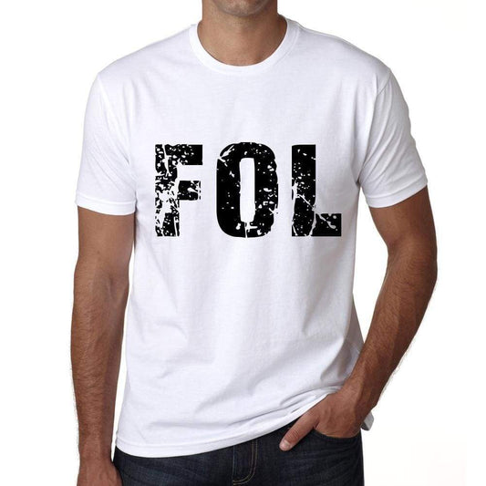 Mens Tee Shirt Vintage T Shirt Fol X-Small White 00559 - White / Xs - Casual