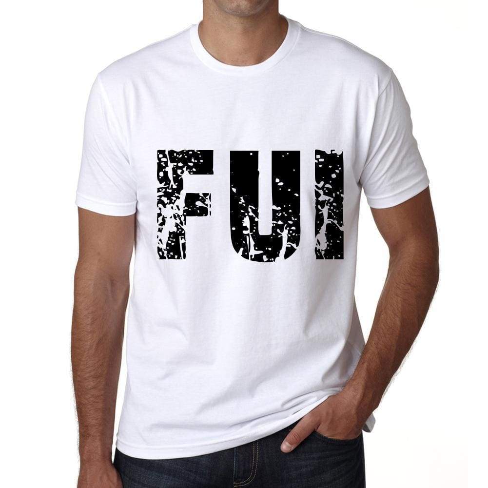 Mens Tee Shirt Vintage T Shirt Fui X-Small White 00559 - White / Xs - Casual