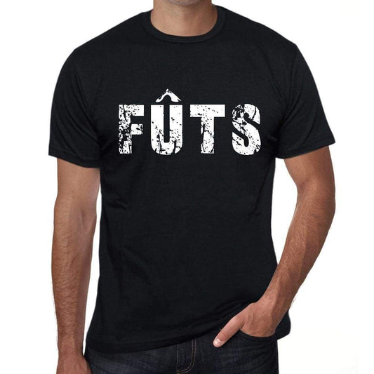 Mens Tee Shirt Vintage T Shirt Fûts X-Small Black 00557 - Black / Xs - Casual