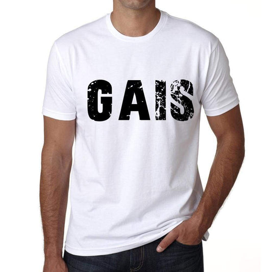 Mens Tee Shirt Vintage T Shirt Gais X-Small White 00560 - White / Xs - Casual