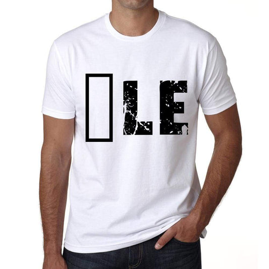 Mens Tee Shirt Vintage T Shirt Île X-Small White 00559 - White / Xs - Casual