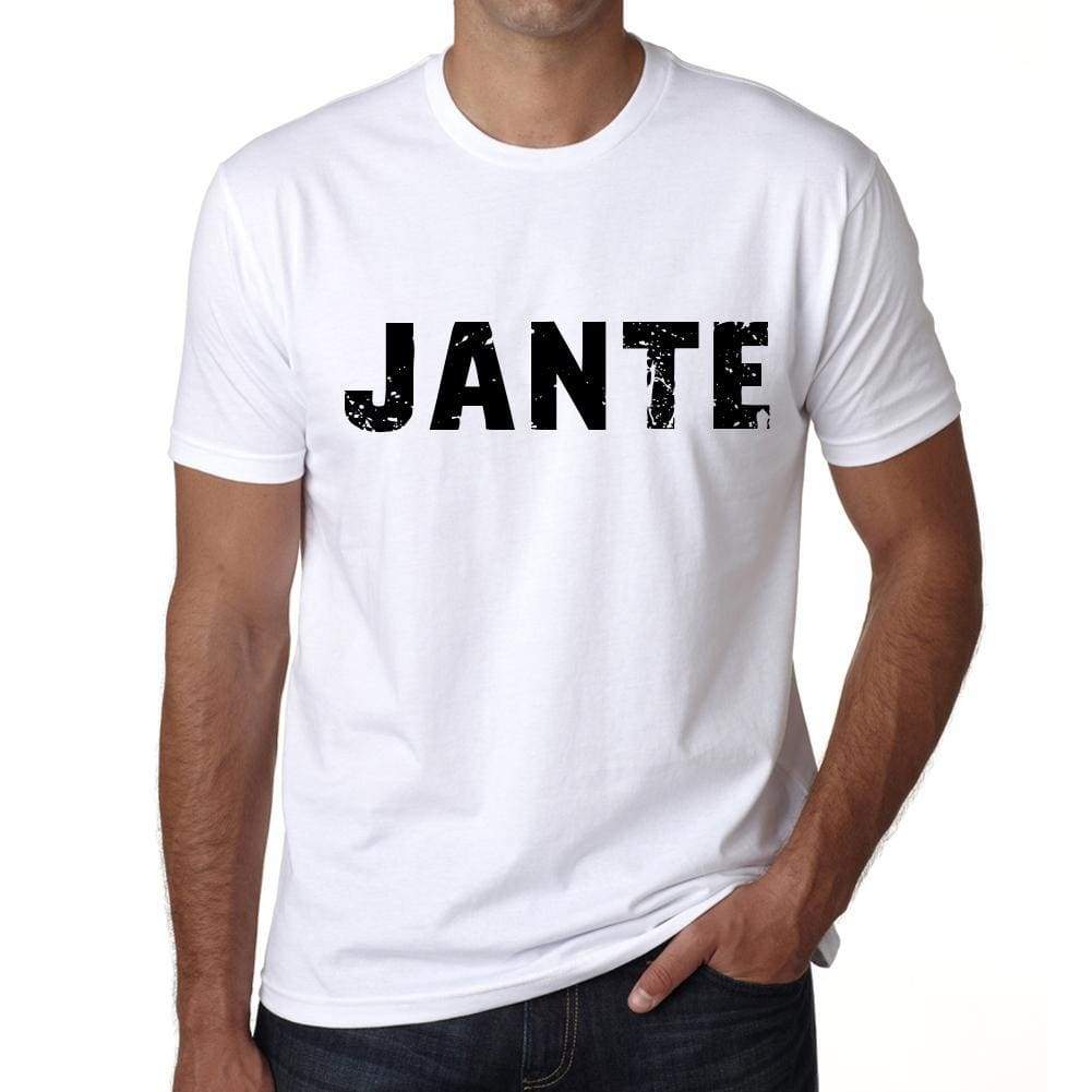 Mens Tee Shirt Vintage T Shirt Jante X-Small White 00561 - White / Xs - Casual