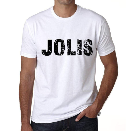 Mens Tee Shirt Vintage T Shirt Jolis X-Small White 00561 - White / Xs - Casual