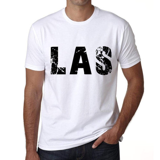 Mens Tee Shirt Vintage T Shirt Las X-Small White 00559 - White / Xs - Casual