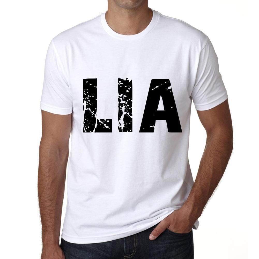 Mens Tee Shirt Vintage T Shirt Lia X-Small White 00559 - White / Xs - Casual