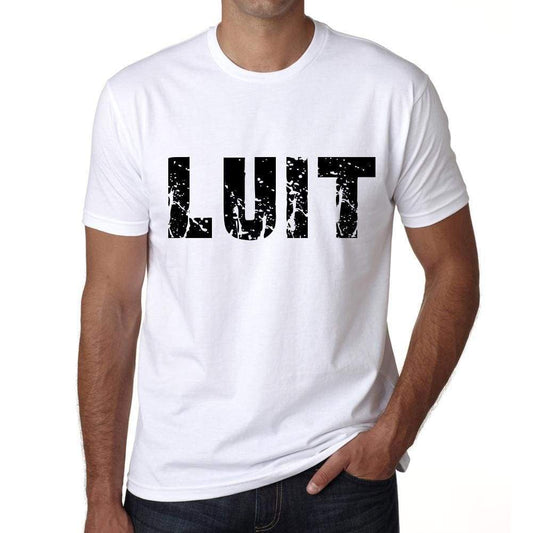 Mens Tee Shirt Vintage T Shirt Luit X-Small White 00560 - White / Xs - Casual