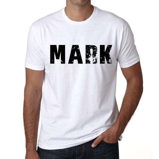 Mens Tee Shirt Vintage T Shirt Mark X-Small White 00560 - White / Xs - Casual