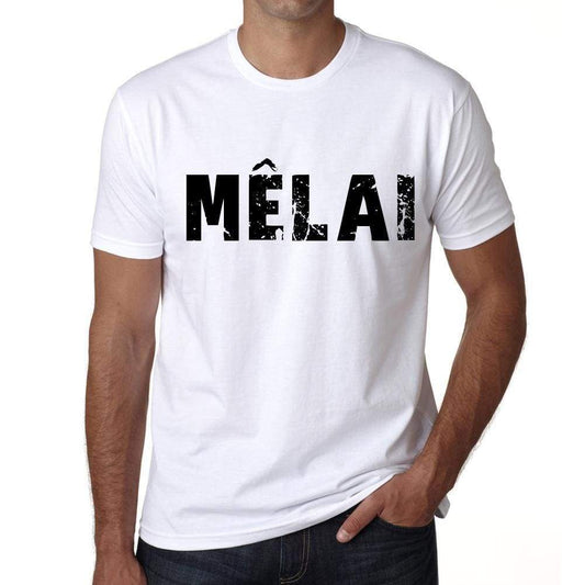 Mens Tee Shirt Vintage T Shirt Mêlai X-Small White - White / Xs - Casual