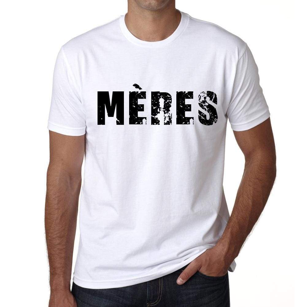 Mens Tee Shirt Vintage T Shirt Mères X-Small White - White / Xs - Casual