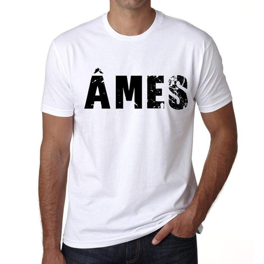 Mens Tee Shirt Vintage T Shirt Mes X-Small White 00560 - White / Xs - Casual