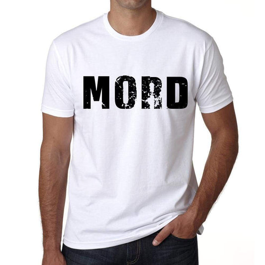 Mens Tee Shirt Vintage T Shirt Mord X-Small White 00560 - White / Xs - Casual