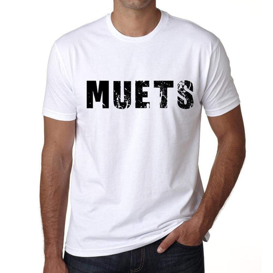 Mens Tee Shirt Vintage T Shirt Muets X-Small White - White / Xs - Casual