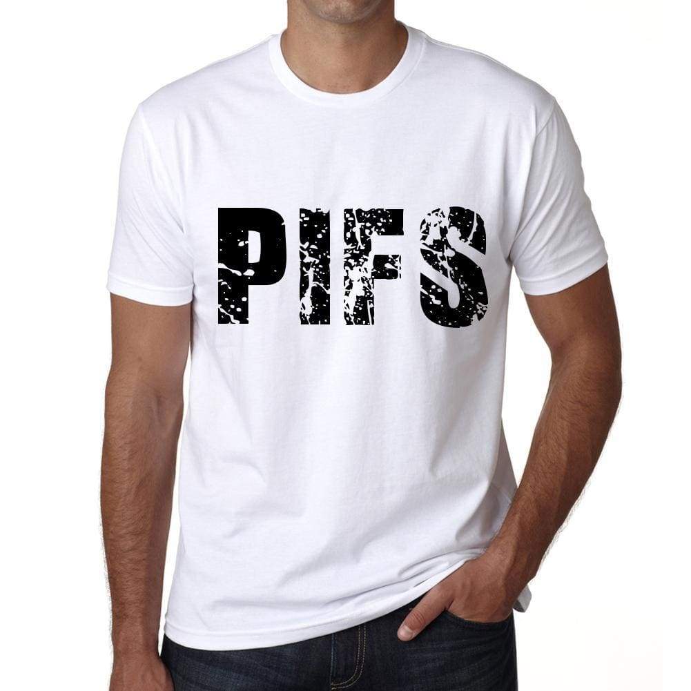 Mens Tee Shirt Vintage T Shirt Pifs X-Small White 00560 - White / Xs - Casual