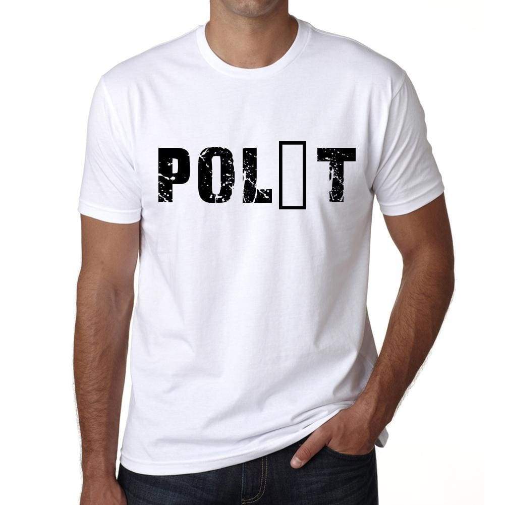 Mens Tee Shirt Vintage T Shirt Polët X-Small White - White / Xs - Casual