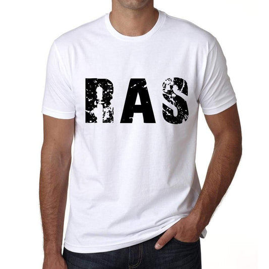 Mens Tee Shirt Vintage T Shirt Ras X-Small White 00559 - White / Xs - Casual