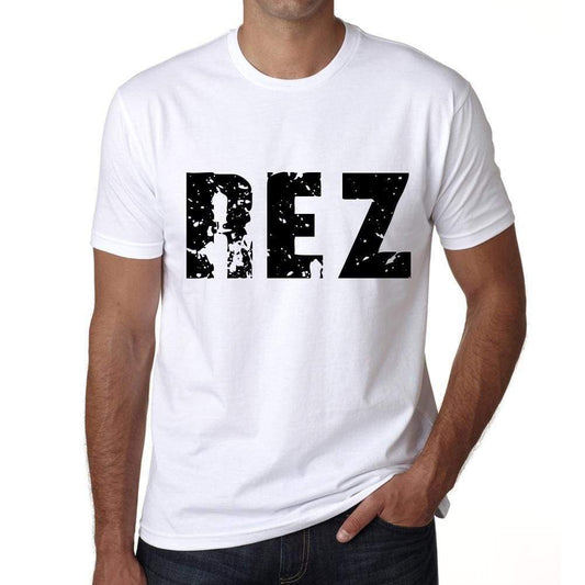 Mens Tee Shirt Vintage T Shirt Rez X-Small White 00559 - White / Xs - Casual