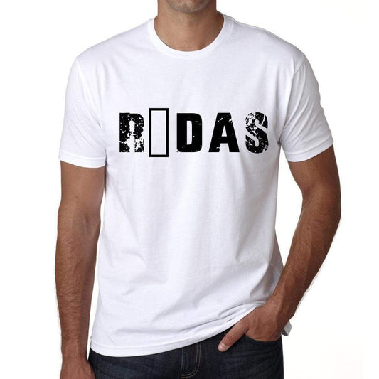 Mens Tee Shirt Vintage T Shirt Rïdas X-Small White - White / Xs - Casual