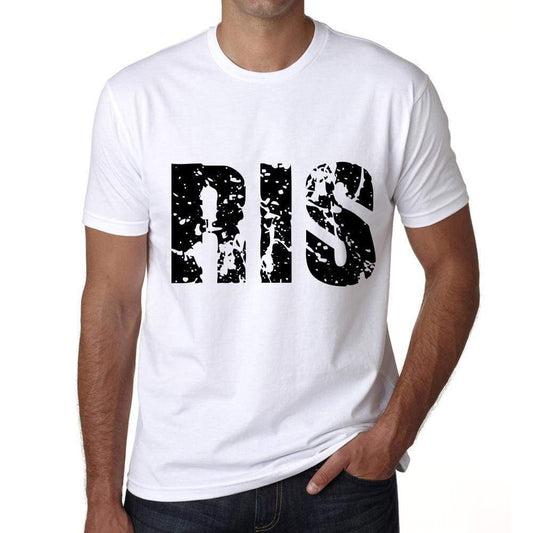 Mens Tee Shirt Vintage T Shirt Ris X-Small White 00559 - White / Xs - Casual