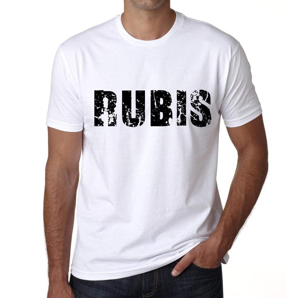 Mens Tee Shirt Vintage T Shirt Rubis X-Small White - White / Xs - Casual