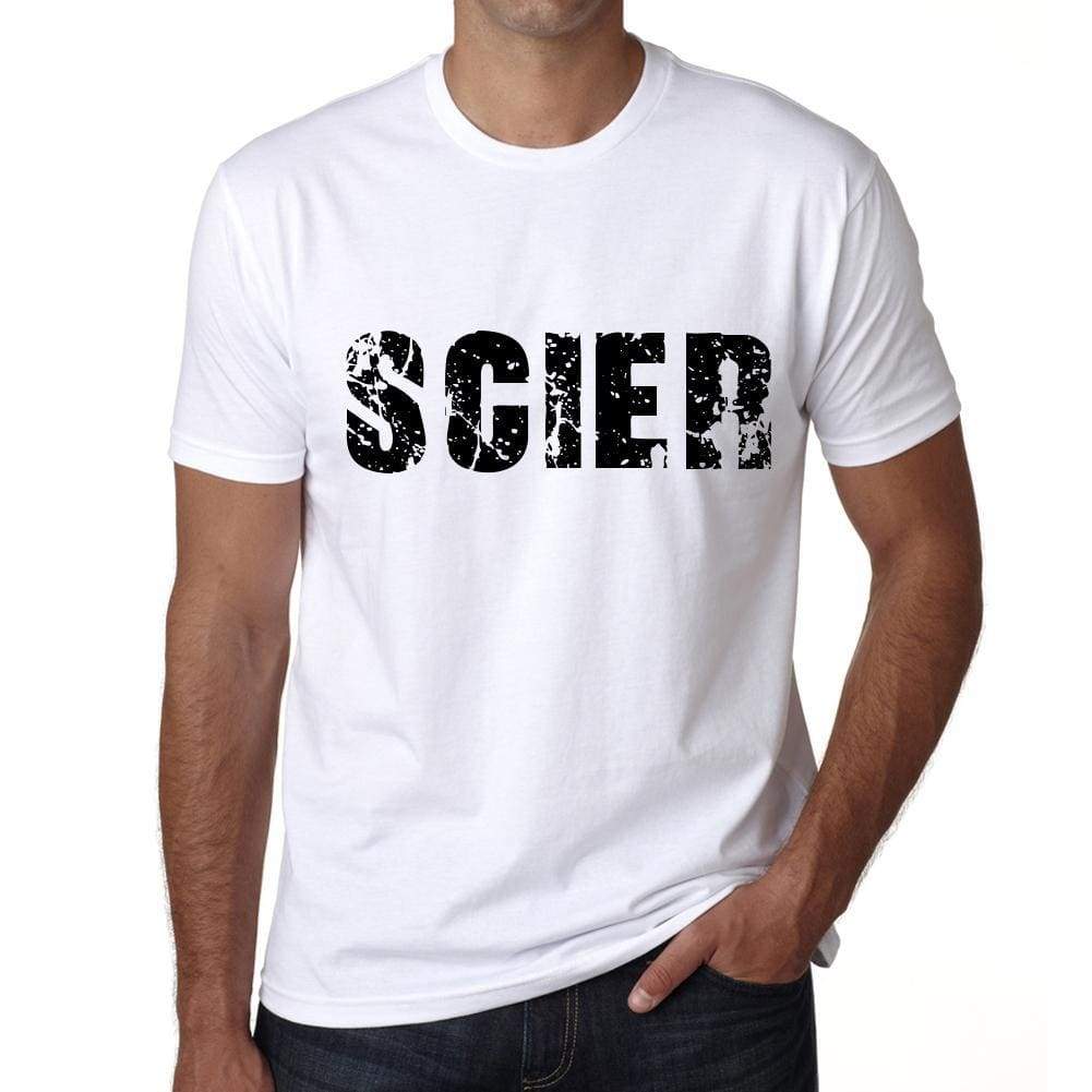 Mens Tee Shirt Vintage T Shirt Scier X-Small White - White / Xs - Casual