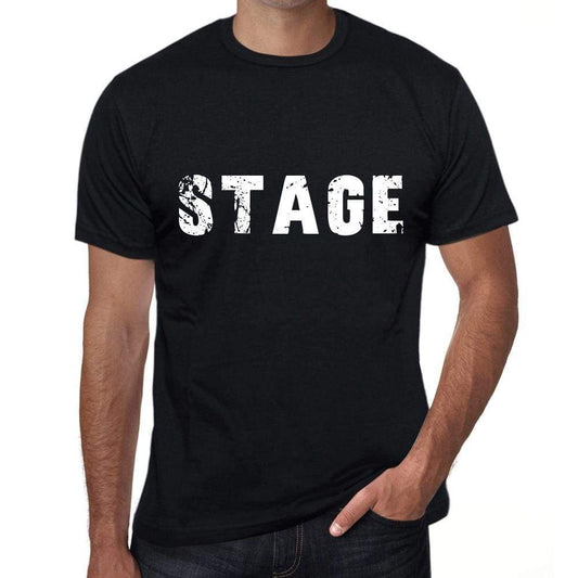 Mens Tee Shirt Vintage T Shirt Stage X-Small Black 00558 - Black / Xs - Casual