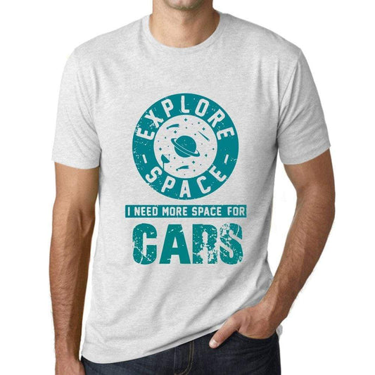 Mens Vintage Tee Shirt Graphic T Shirt I Need More Space For Cars Vintage White - Vintage White / Xs / Cotton - T-Shirt