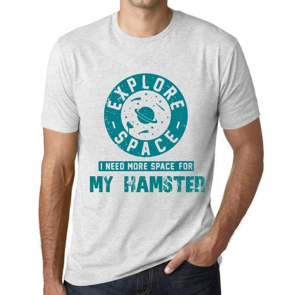 Mens Vintage Tee Shirt Graphic T Shirt I Need More Space For My Hamster Vintage White - Vintage White / Xs / Cotton - T-Shirt