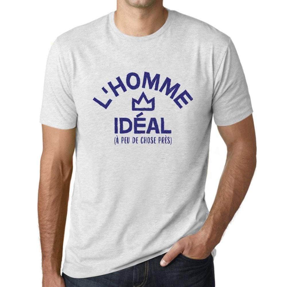 Mens Vintage Tee Shirt Graphic T Shirt Lhomme Ideal Vintage White - Vintage White / Xs / Cotton - T-Shirt