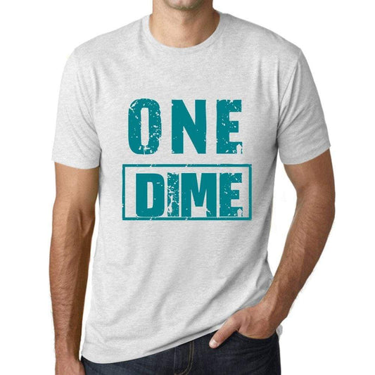 Mens Vintage Tee Shirt Graphic T Shirt One Dime Vintage White - Vintage White / Xs / Cotton - T-Shirt