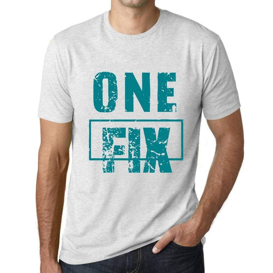 Mens Vintage Tee Shirt Graphic T Shirt One Fix Vintage White - Vintage White / Xs / Cotton - T-Shirt