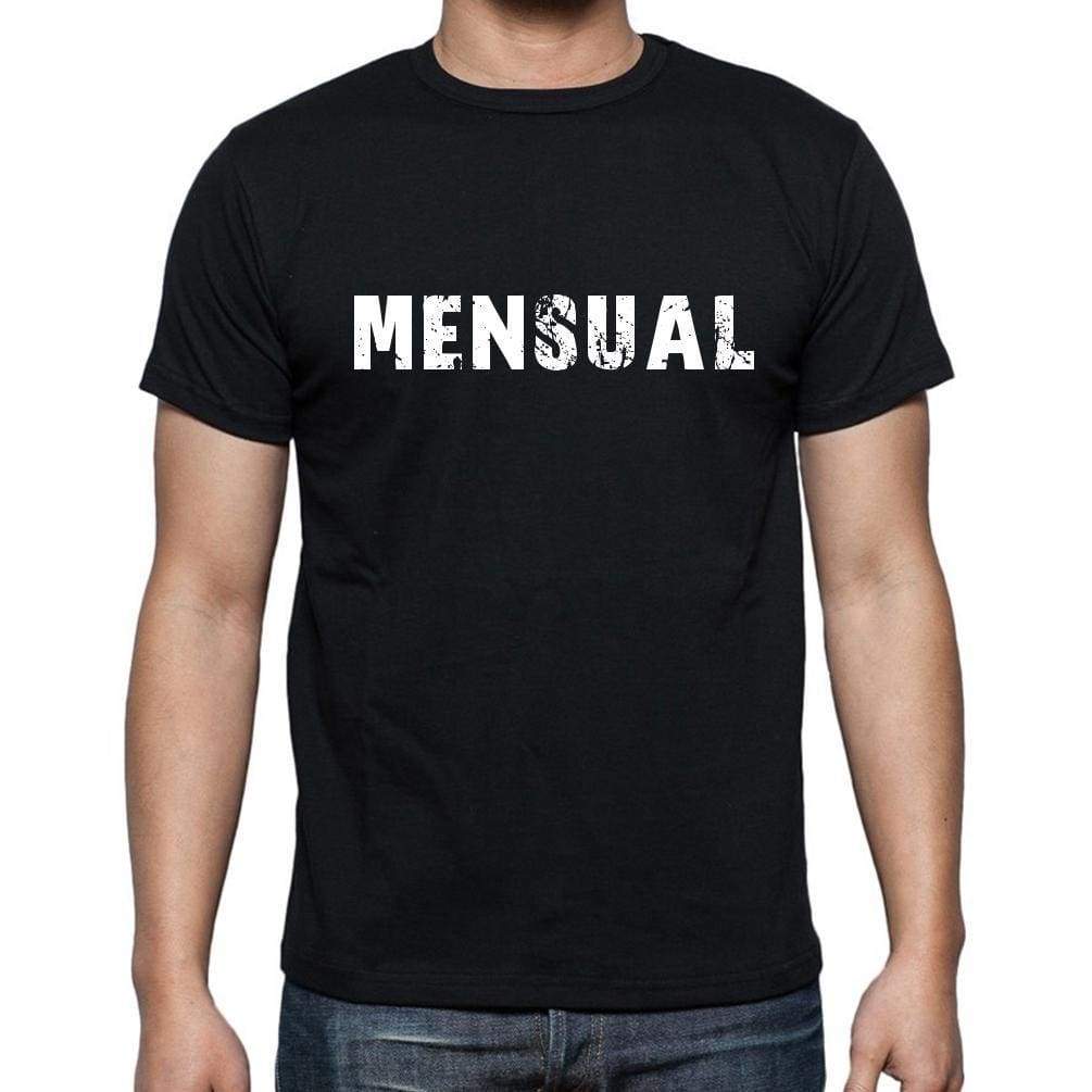 Mensual Mens Short Sleeve Round Neck T-Shirt - Casual