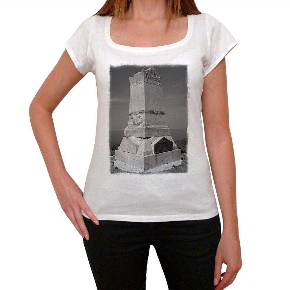 Monument De La France Womens Short Sleeve Scoop Neck Tee 00171