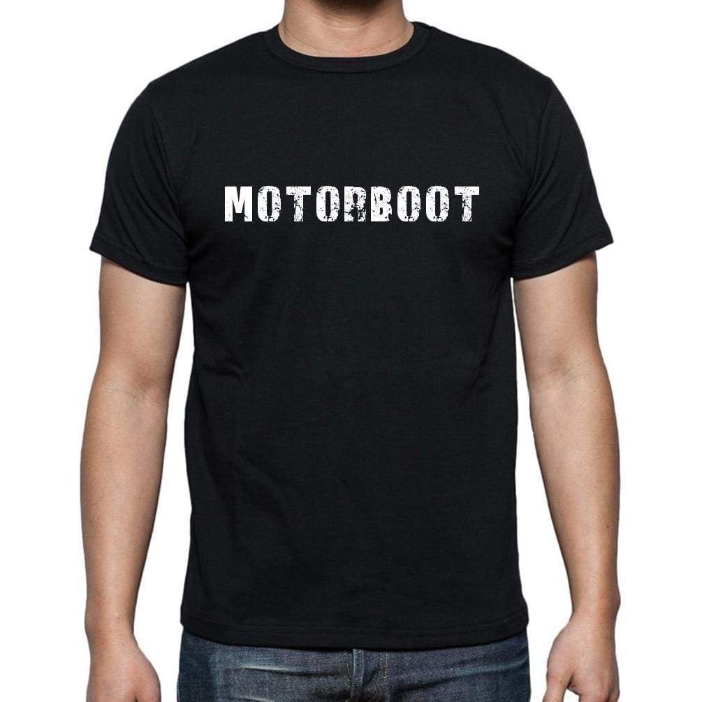 Motorboot Mens Short Sleeve Round Neck T-Shirt - Casual