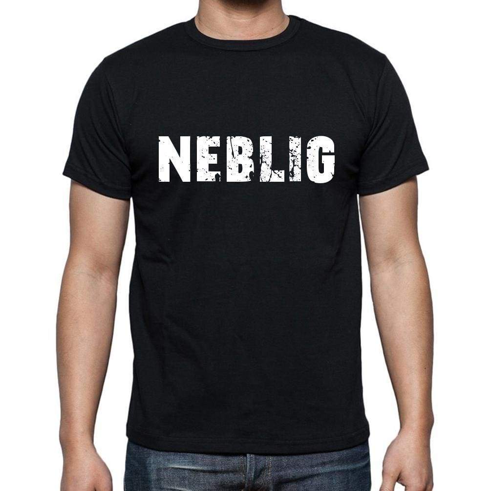 Neblig Mens Short Sleeve Round Neck T-Shirt - Casual