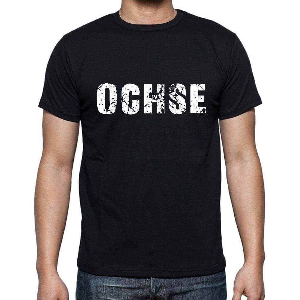 Ochse Mens Short Sleeve Round Neck T-Shirt - Casual