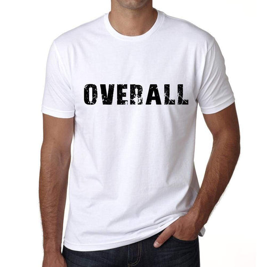 Overall Mens T Shirt White Birthday Gift 00552 - White / Xs - Casual