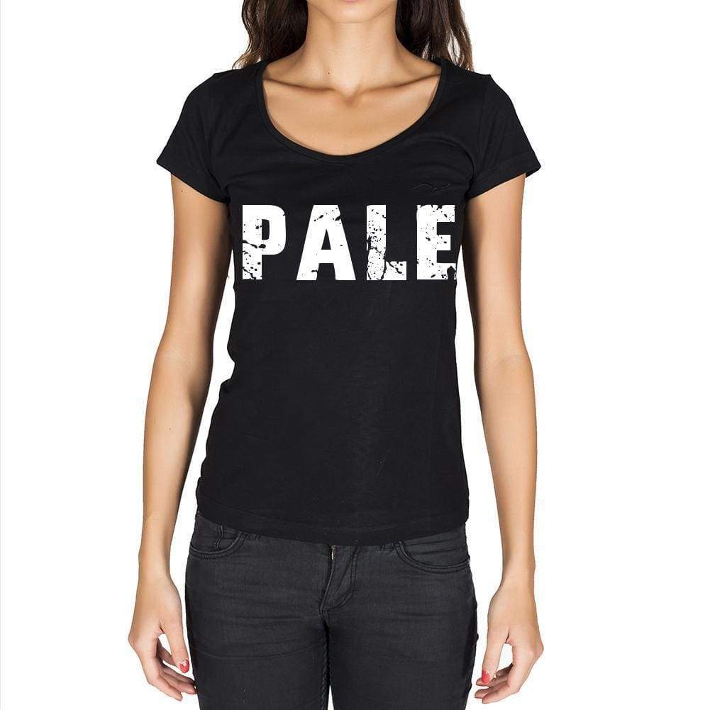 Pale Womens Short Sleeve Round Neck T-Shirt - Casual