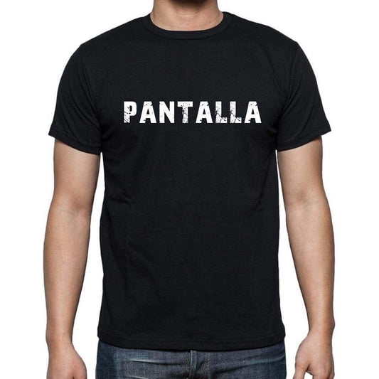 Pantalla Mens Short Sleeve Round Neck T-Shirt - Casual