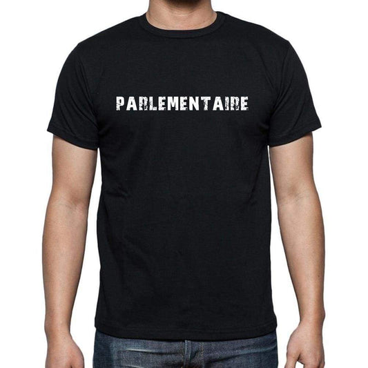 Parlementaire French Dictionary Mens Short Sleeve Round Neck T-Shirt 00009 - Casual