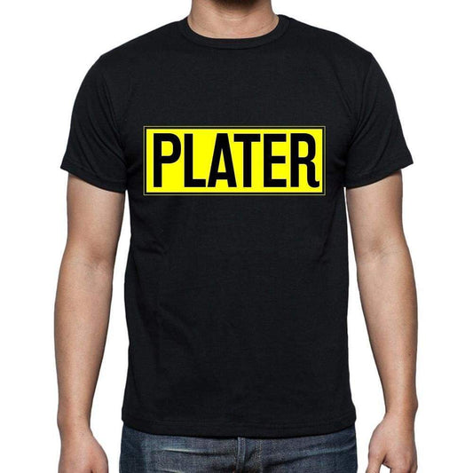 Plater T Shirt Mens T-Shirt Occupation S Size Black Cotton - T-Shirt