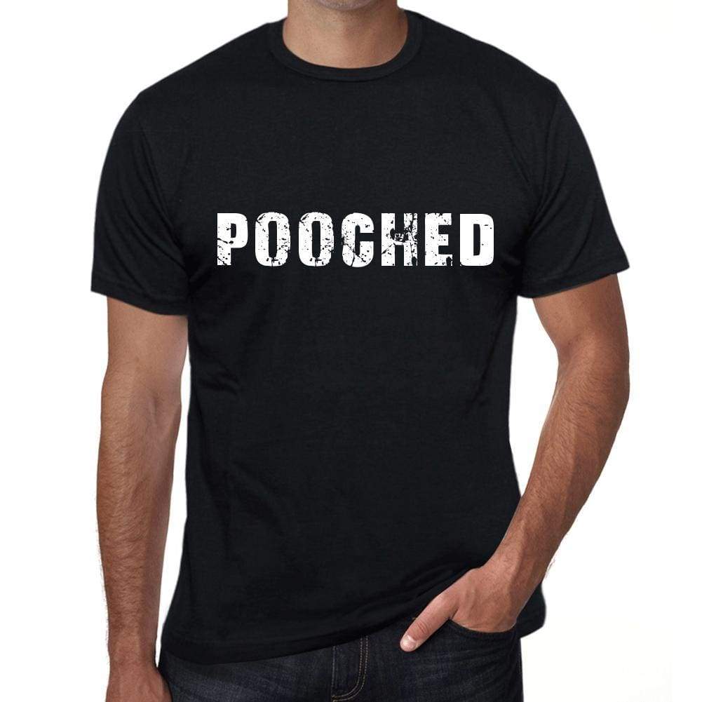 Pooched Mens T Shirt Black Birthday Gift 00555 - Black / Xs - Casual