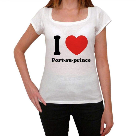 Port-au-prince T shirt woman,traveling in, visit Port-au-prince,Women's Short Sleeve Round Neck T-shirt 00031 - Ultrabasic