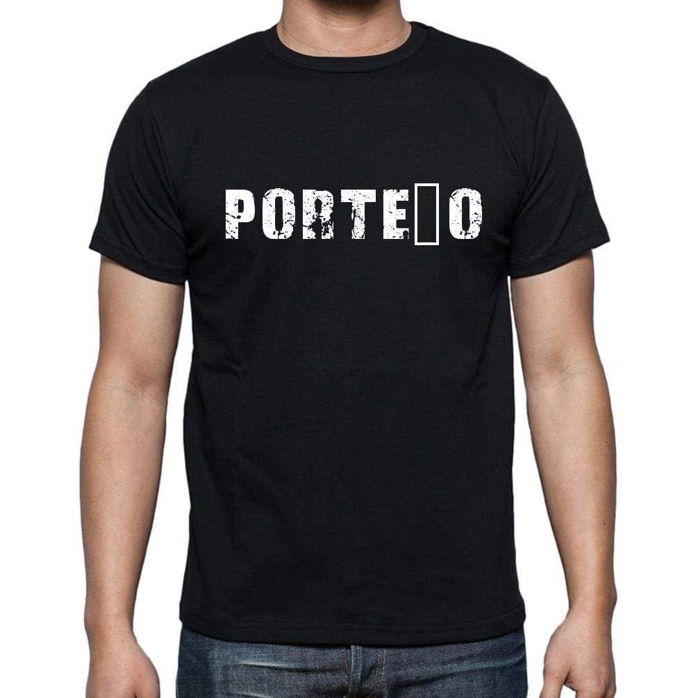 Porte±O Mens Short Sleeve Round Neck T-Shirt - Casual